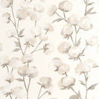 SOLI200291111 Cotton Flower Soliflore Wallpaper by Casadeco