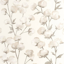 SOLI200291111 Cotton Flower Soliflore Wallpaper by Casadeco
