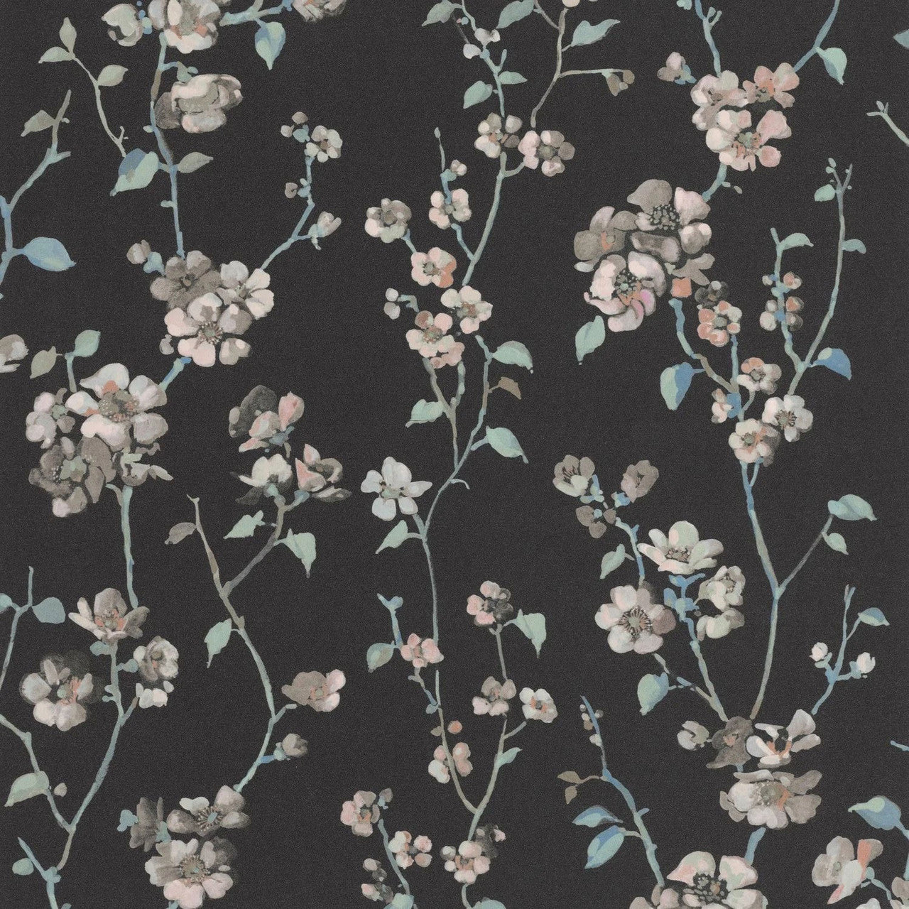 SOLI200329505 Apple Blossom Soliflore Wallpaper by Casadeco