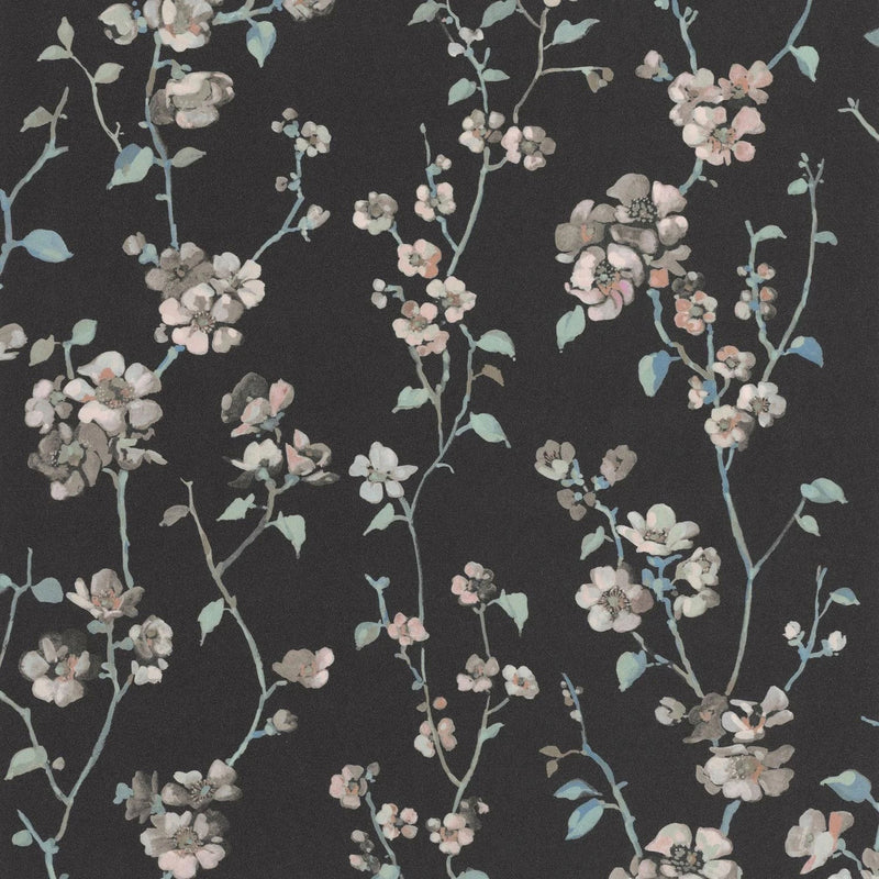 SOLI200329505 Apple Blossom Soliflore Wallpaper by Casadeco