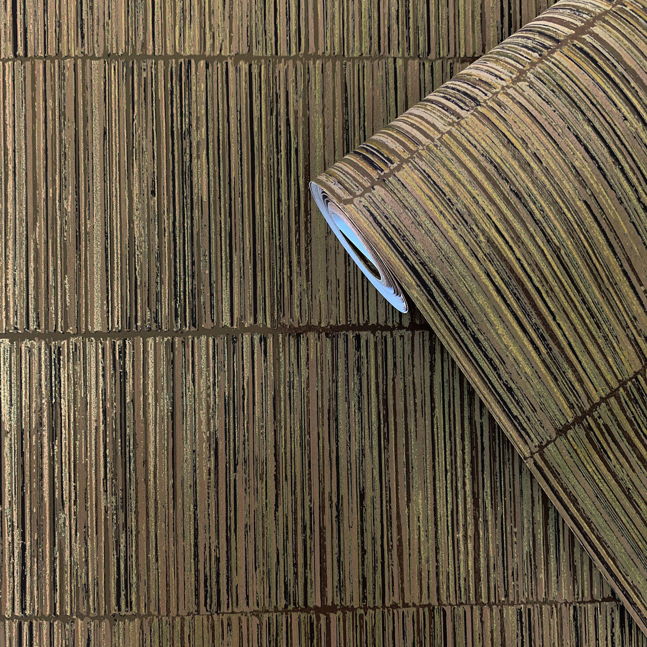 SP-JA3005 Bamboo Boutique Sheen Bronze Brown Wallpaper by Galerie