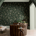 143238 Eternal Weave Emerald Wallpaper by Graham & Brown