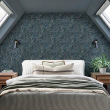 142319 Vendura Weave Navy Wallpaper by Graham & Brown