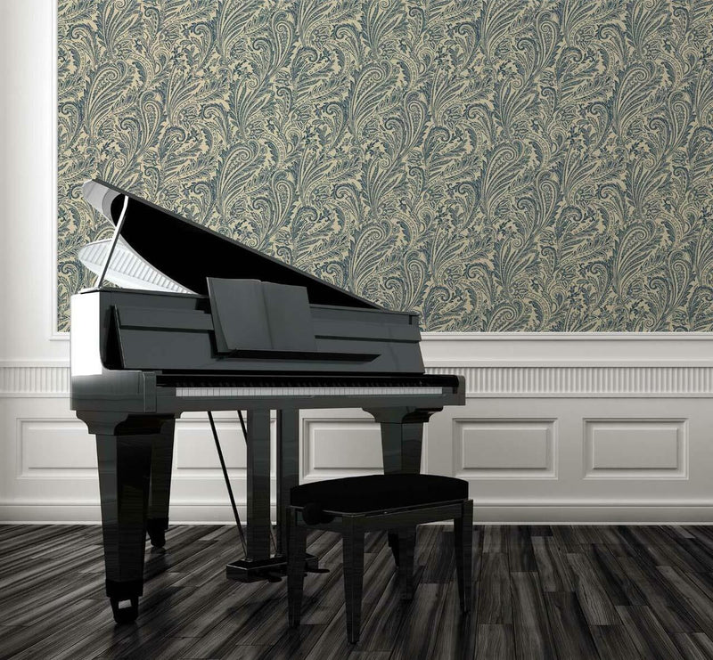 SR00515 Paisley Savile Row Wallpaper by Sketch Twenty 3
