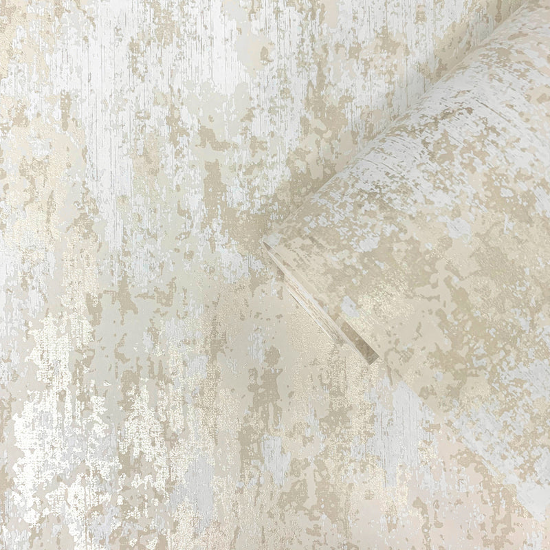SR28102 Lustre Shimmer Gold Wallpaper by Galerie