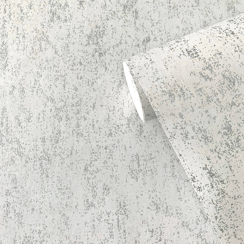 SR28401 Lustre Metallic Silver Grey Wallpaper by Galerie