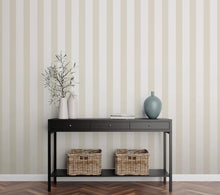 SS21232 Medium Stripe Natural Style Sisters Wallpaper by Galerie
