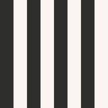 SS21239 Flock Stripe Black Style Sisters Wallpaper by Galerie