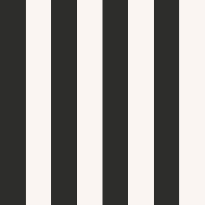 SS21239 Flock Stripe Black Style Sisters Wallpaper by Galerie