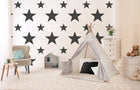 SS21254 Double Star Black Style Sisters Wallpaper by Galerie