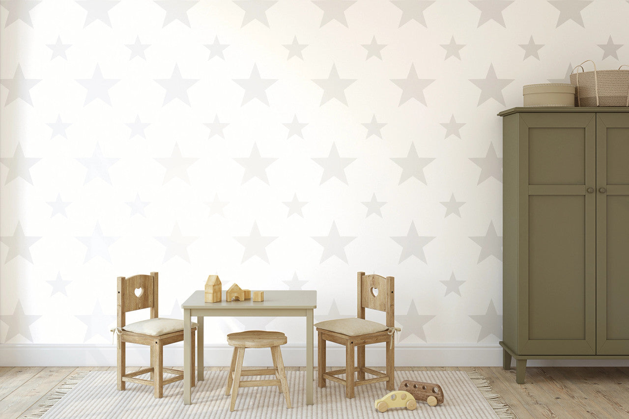 SS21257 Double Star Pearl Style Sisters Wallpaper by Galerie