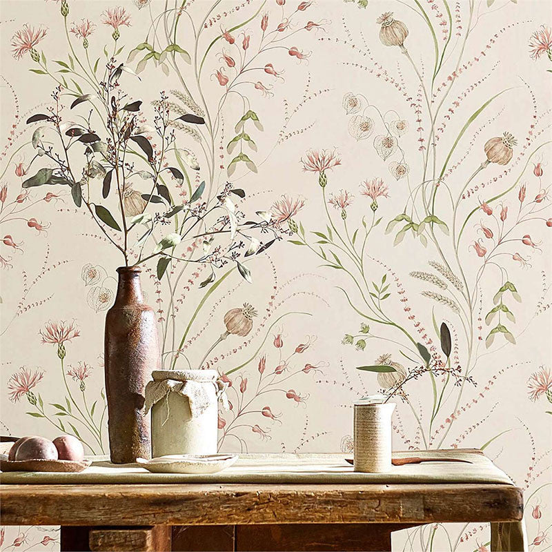 Summer Harvest Embleton Bay Wallpaper By Sanderson