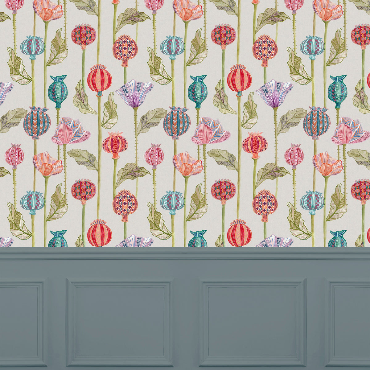 Sutami Carnival Myanmar Wallpaper by Voyage Maison | SUTAMI/WPO/CAR
