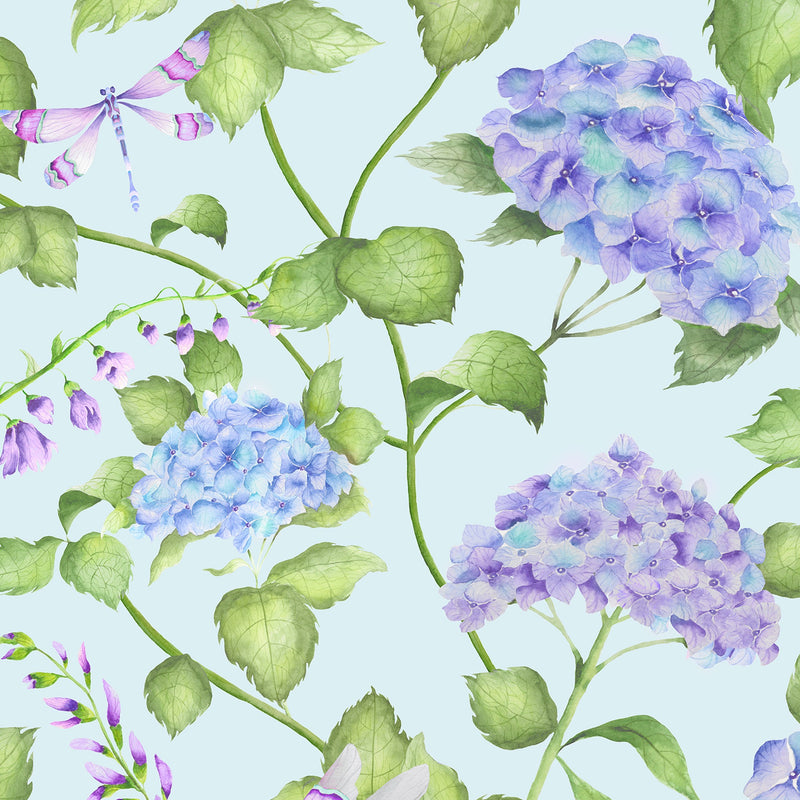 Sylvana Duck Egg Blue Wallpaper by Voyage Maison | SYLVANA/WPO/DEB