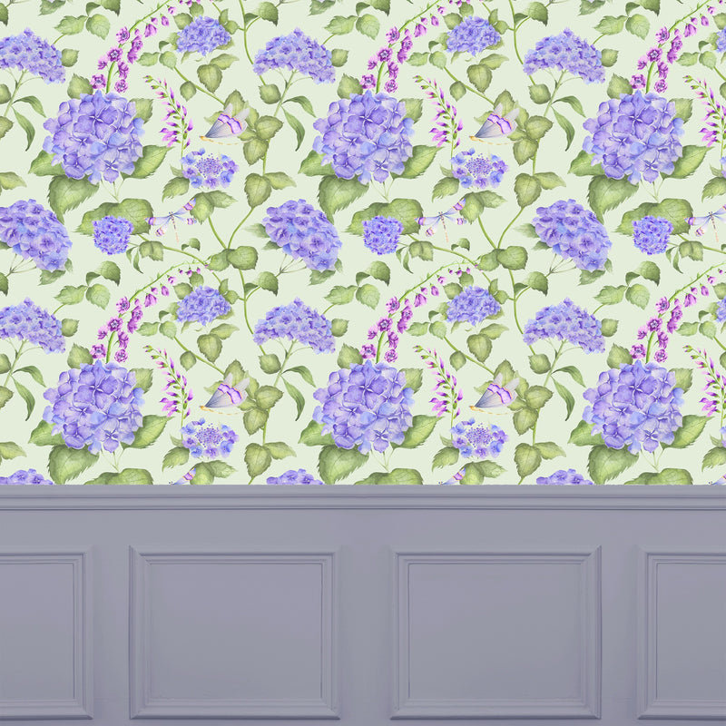 Sylvana Sage Wallpaper by Voyage Maison | SYLVANA/WPO/SAG
