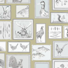 Sylva Mustard Wallpaper by Voyage Maison | SYLVA/WPO/MUS