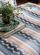 237795 Lutley Stripe Porcelain/Blossom Sanderson x National Trust Volume II Fabric by Sanderson