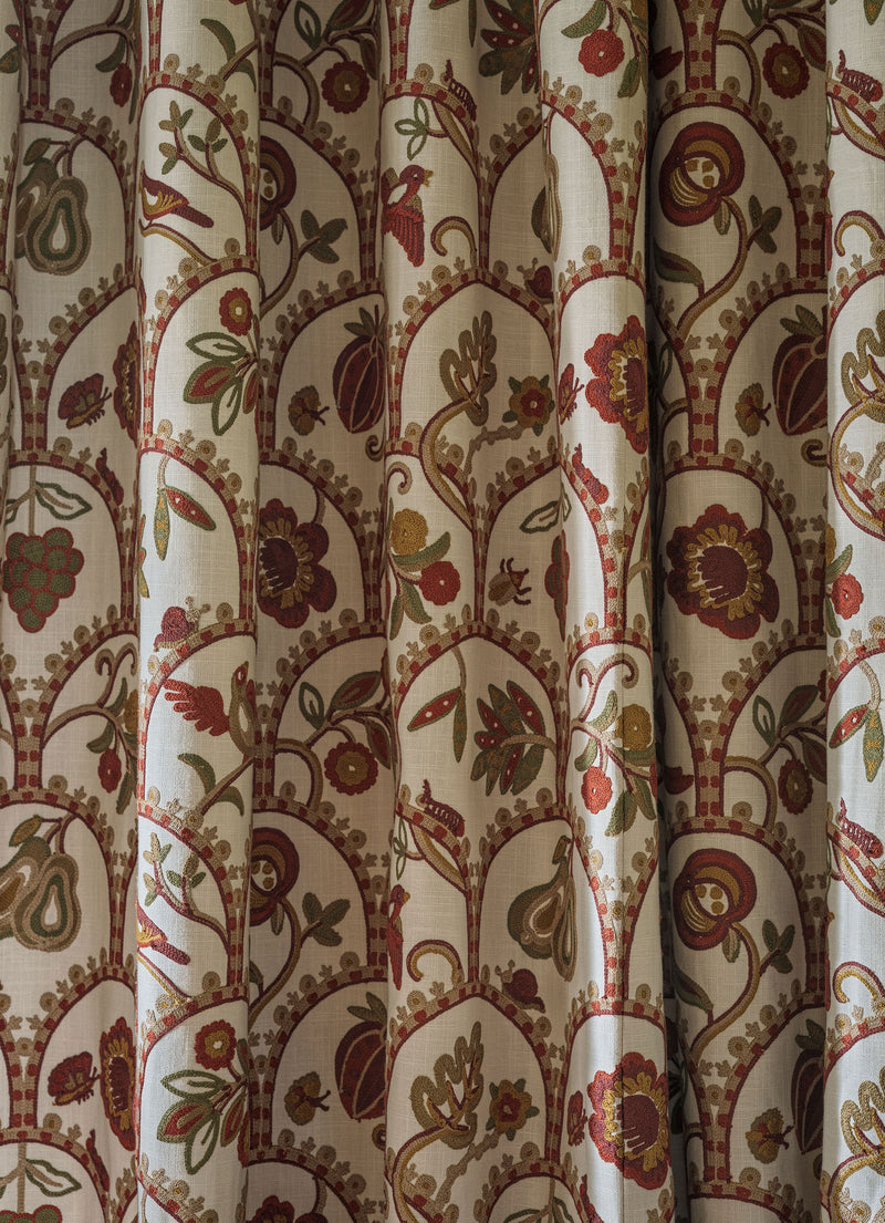 237801 Harvest Fruits Midsummer Sanderson x National Trust Volume II Fabric by Sanderson