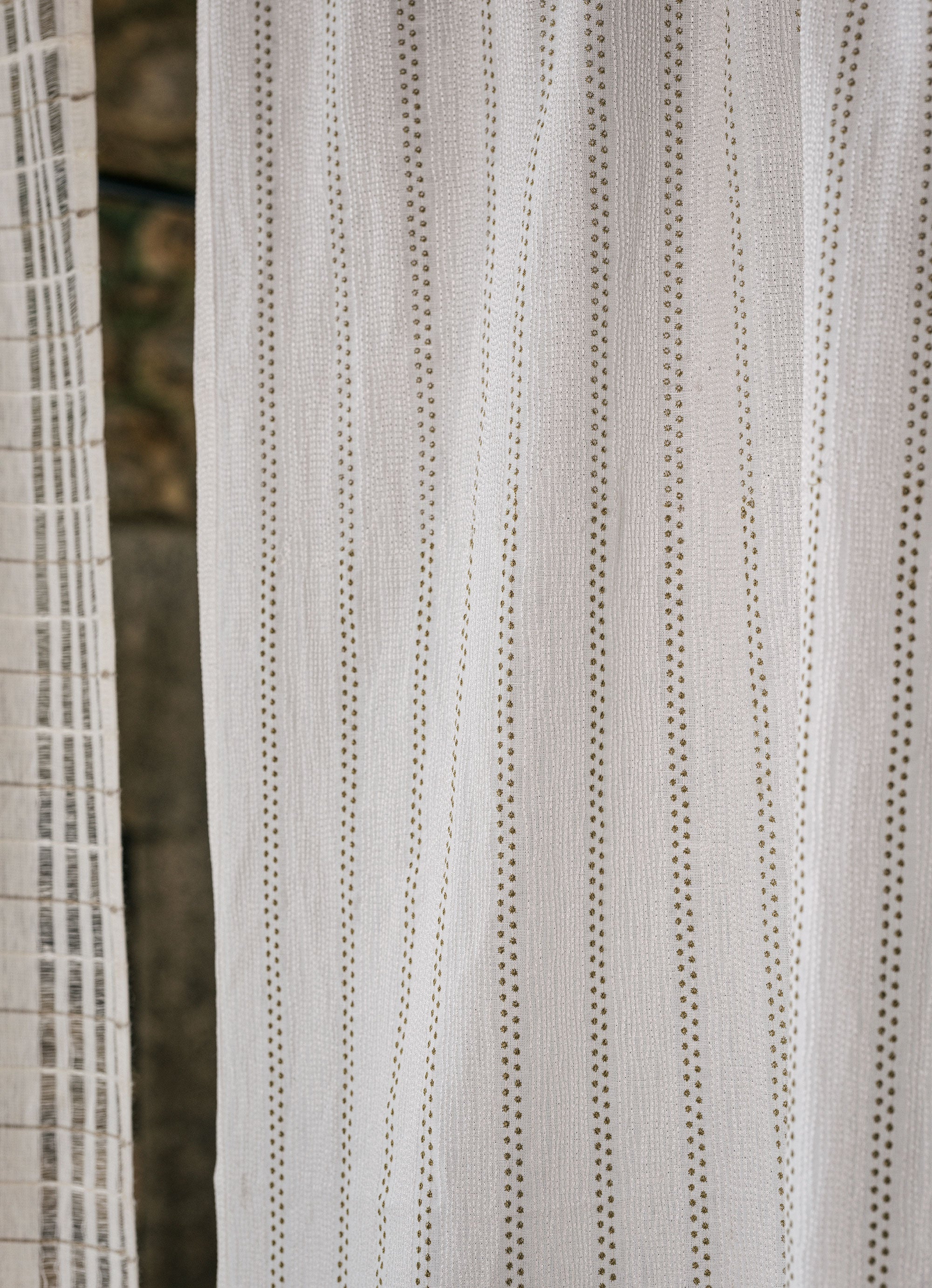 237759 Coastal Knot Seaspray & Kelp Sanderson Sheers Fabric by Sanderson