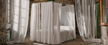 237777 Great Egrets Silk Sanderson Sheers Fabric by Sanderson