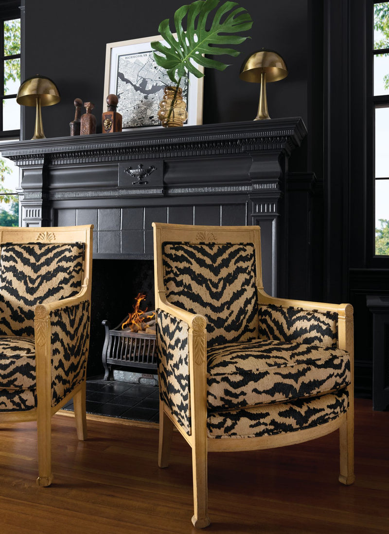 W711318 Aja Tiger Fabric by Thibaut