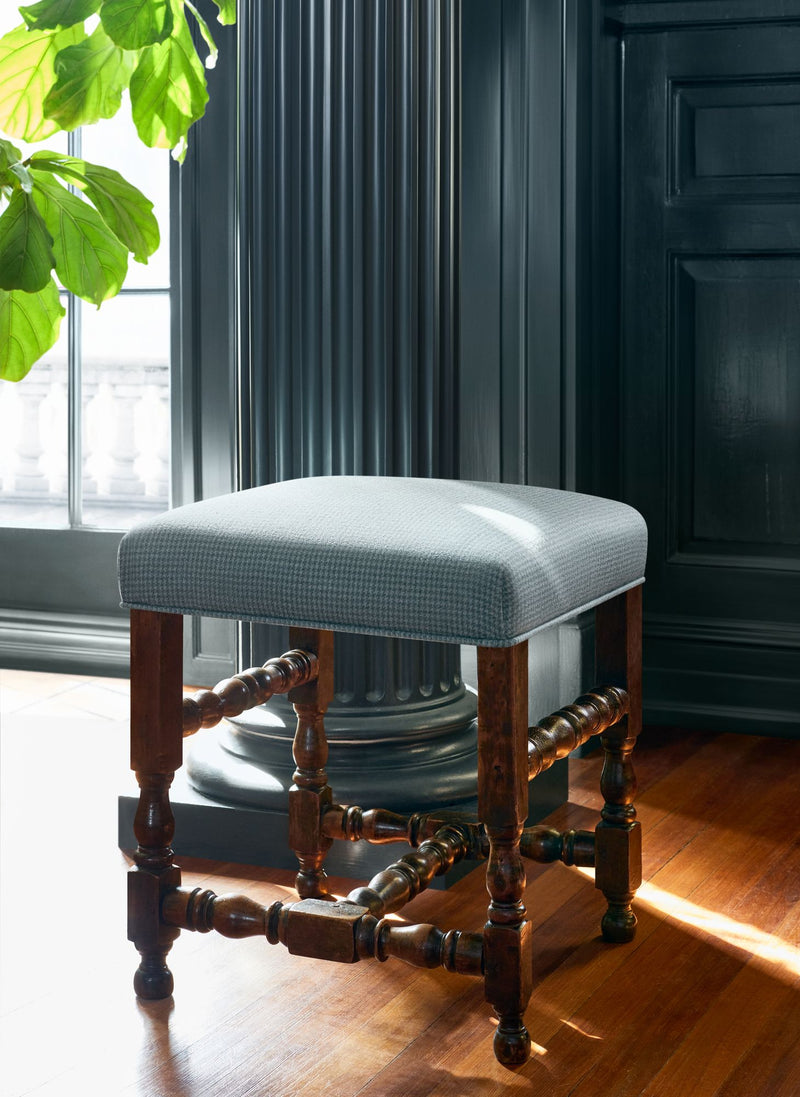 W711324 Edmund Slate Fabric by Thibaut
