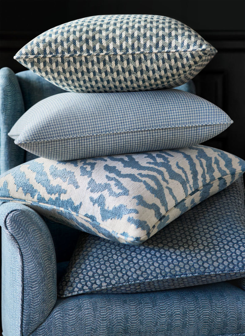 W711323 Edmund Sky Fabric by Thibaut