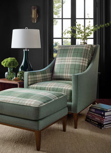 W711320 Edmund Loden Fabric by Thibaut