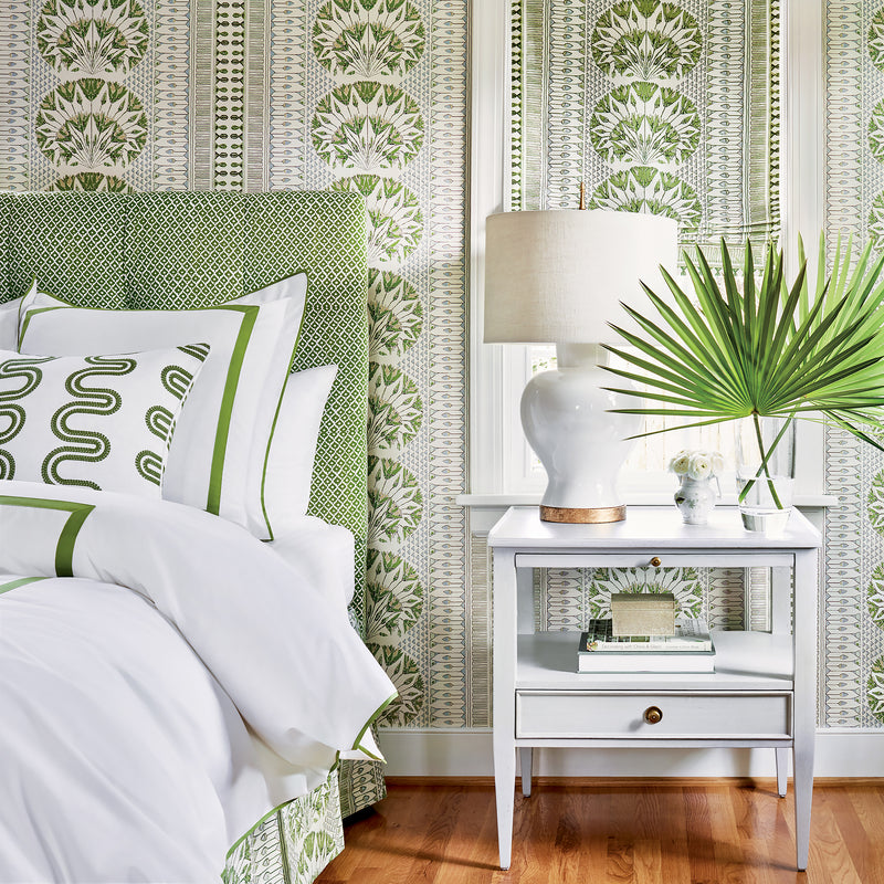 Cairo Savoy Coral Fabric by Anna French | AF9628