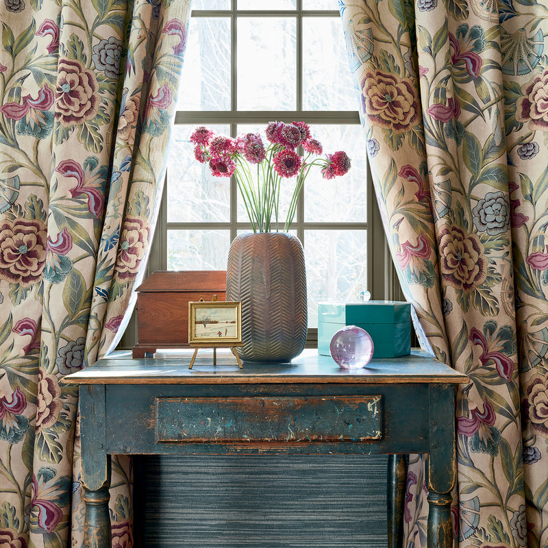 Cleo Savoy Plum Fabric by Anna French | AF9617