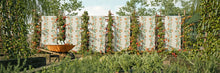 NPOP113384 On The VIne Tangerine/Kelly Green Wallpaper by Scion