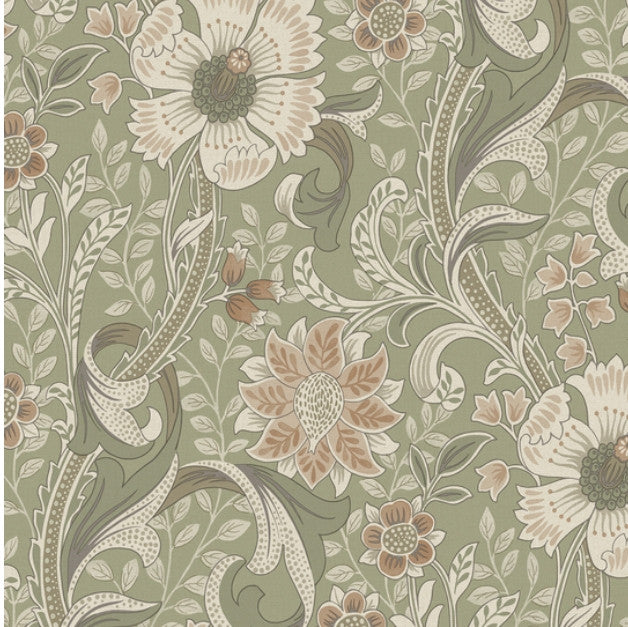 PH3107 Perfect Harmony Vintage Floral Wallpaper by Grandeco