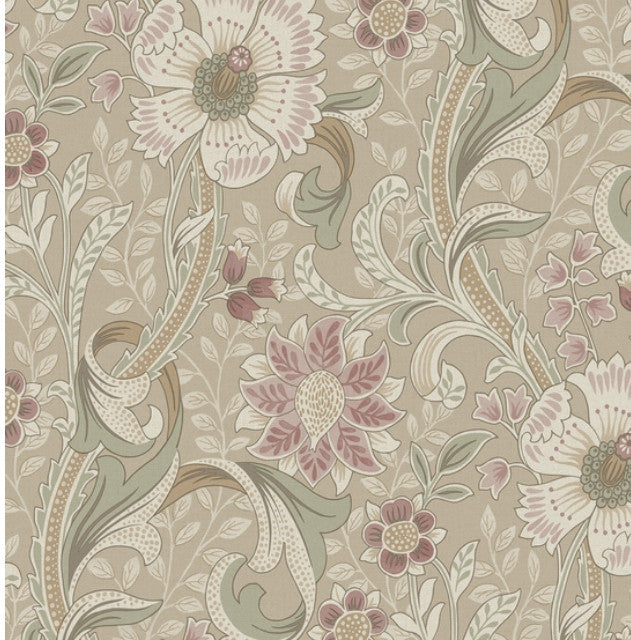 PH3110 Perfect Harmony Vintage Floral Wallpaper by Grandeco