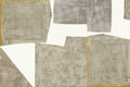 Sea Collage Raffia Slate Wallpaper by Christopher Farr Cloth