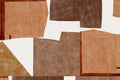 Sea Collage Vinyl Rust Wallpaper by Christopher Farr Cloth