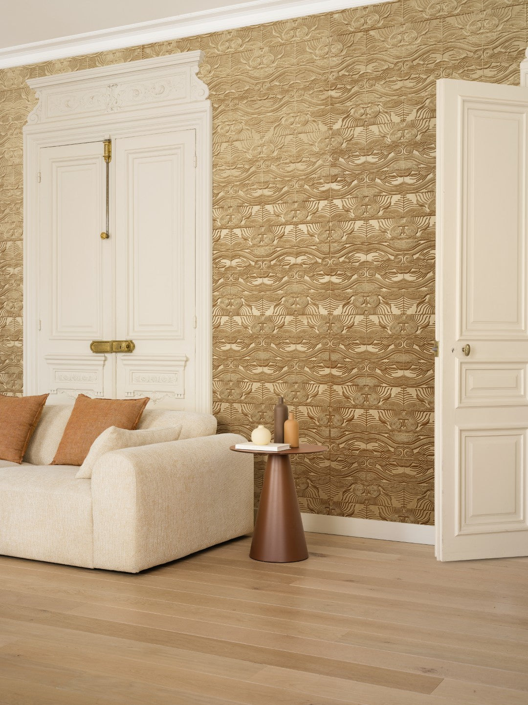 Lumera Gold Senah Wallpaper by Arte
