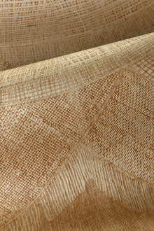 Mestiza Deep Gold Senah Wallpaper by Arte