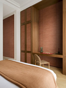 Selvage Muscade Senah Wallpaper by Arte