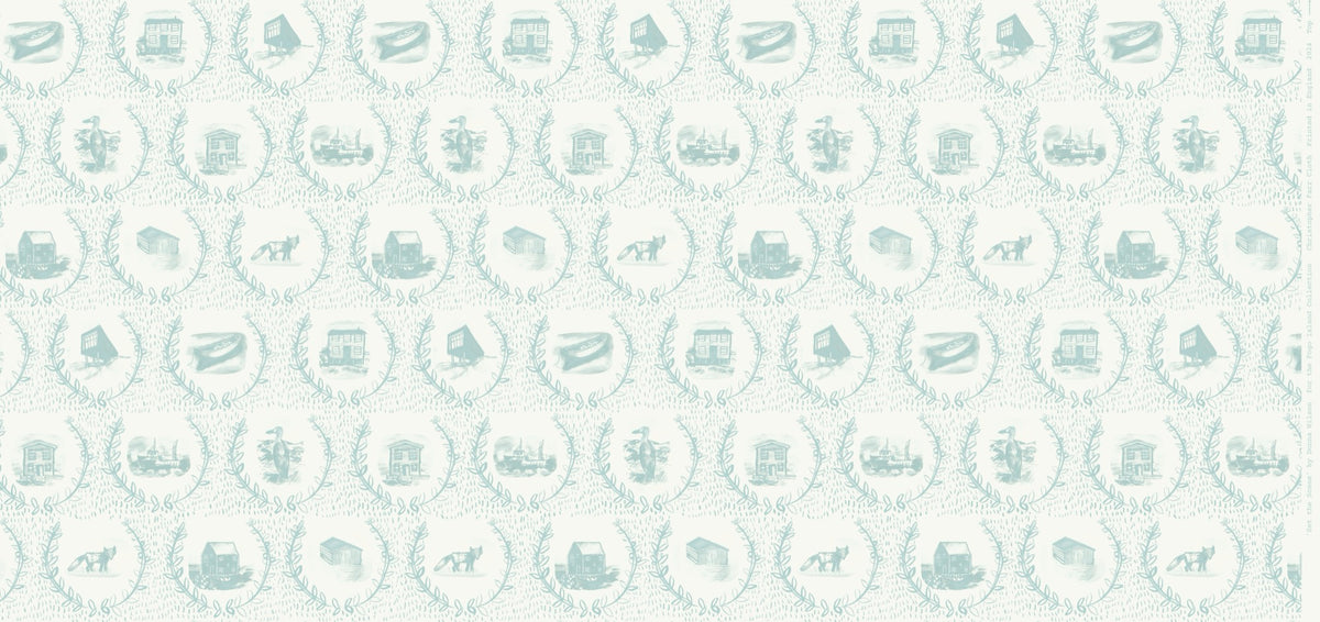 Set the Scene Sky Wallpaper by Christopher Farr Cloth
