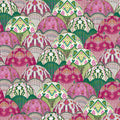 Silk Shades Heart Deco Cerise Wallpaper by Brand McKenzie