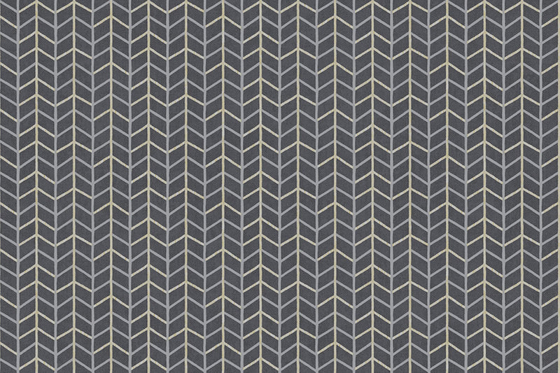 Small Way Raffia Coal Wallpaper by Christopher Farr Cloth
