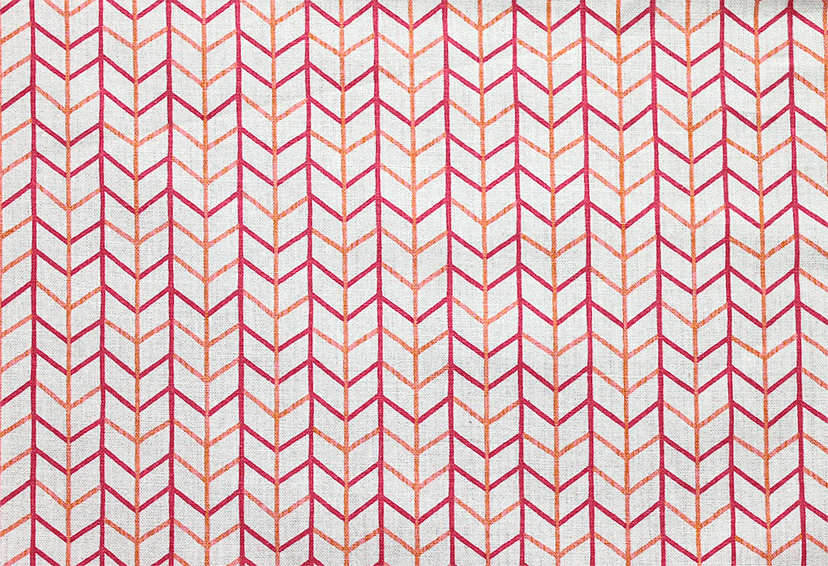 Small Way Hot Pink fabric by Christopher Farr Cloth