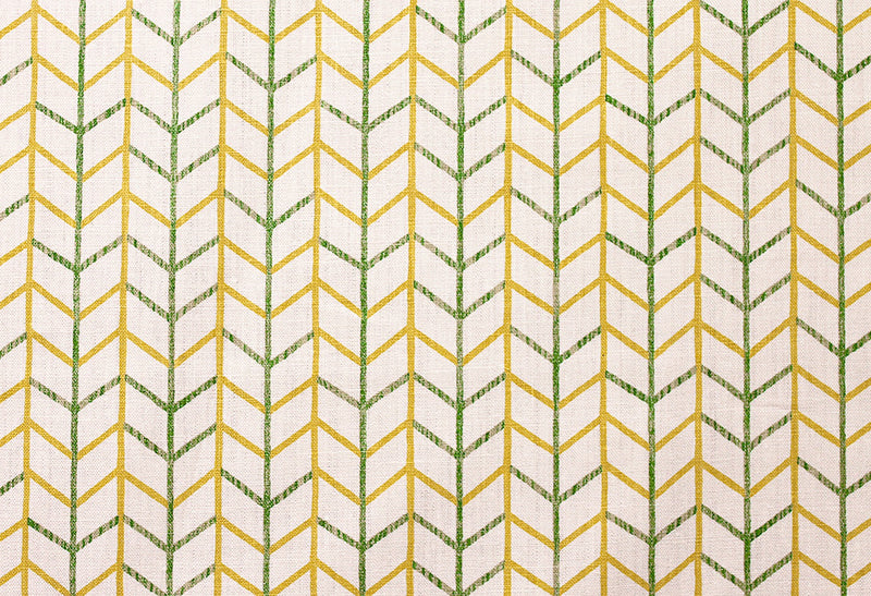 Small Way Lemon fabric by Christopher Farr Cloth