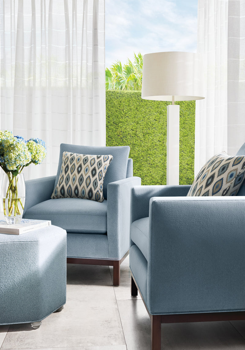 Mirasol Velvet Juniper Soleil Fabric by Thibaut | W81740