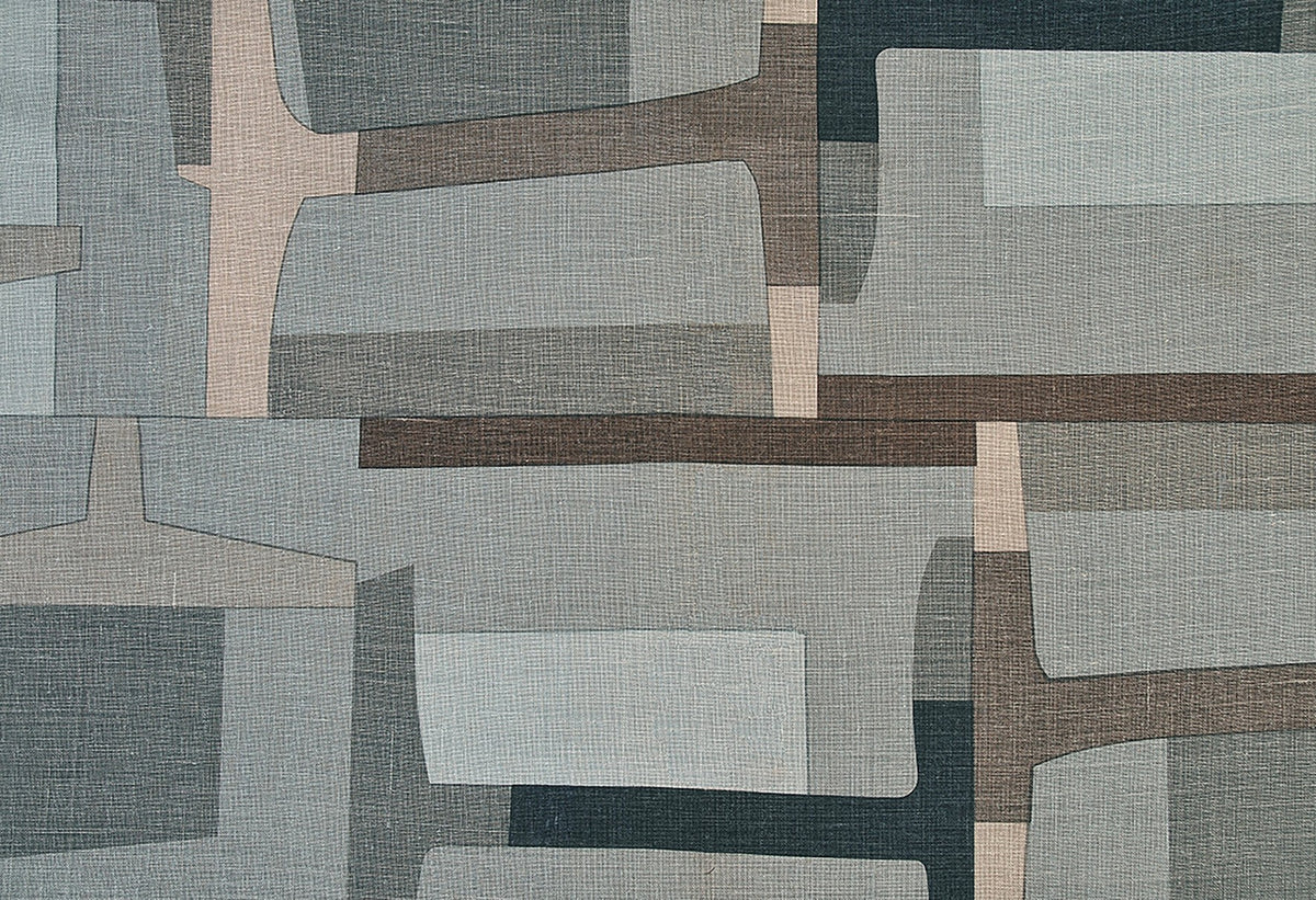 Span Smoke fabric by Christopher Farr Cloth