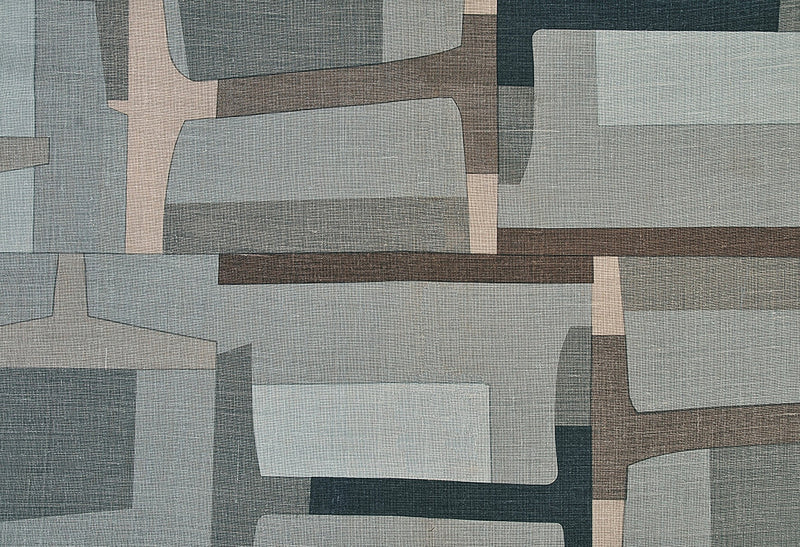 Span Smoke fabric by Christopher Farr Cloth