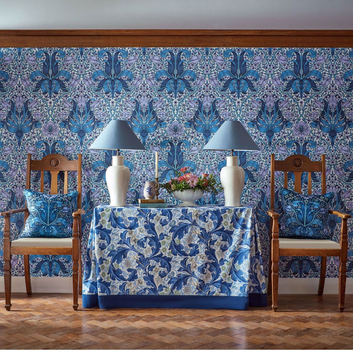 Spring Thicket Bedford Park Wallpaper by Morris & Co