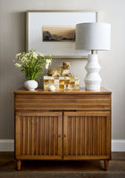 Suited Stripe Beige Stripes and Checks Resource Wallpaper by Thibaut | T44026