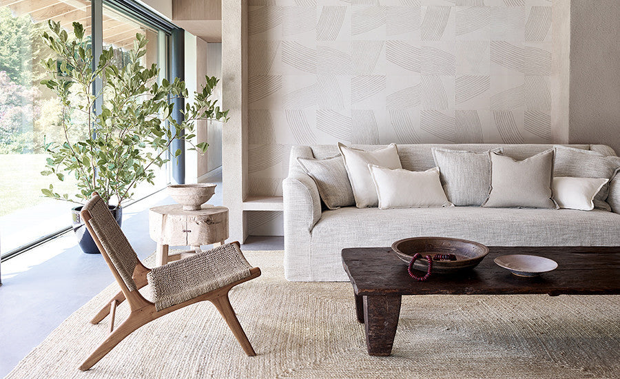 MW121/03 Suna Collage II Stoneware Wallpaper by Mark Alexander