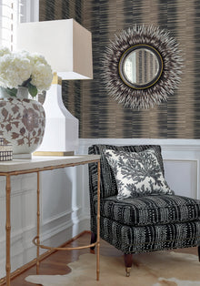 T10087 Mekong Stripe Tropics Wallpaper By Thibaut